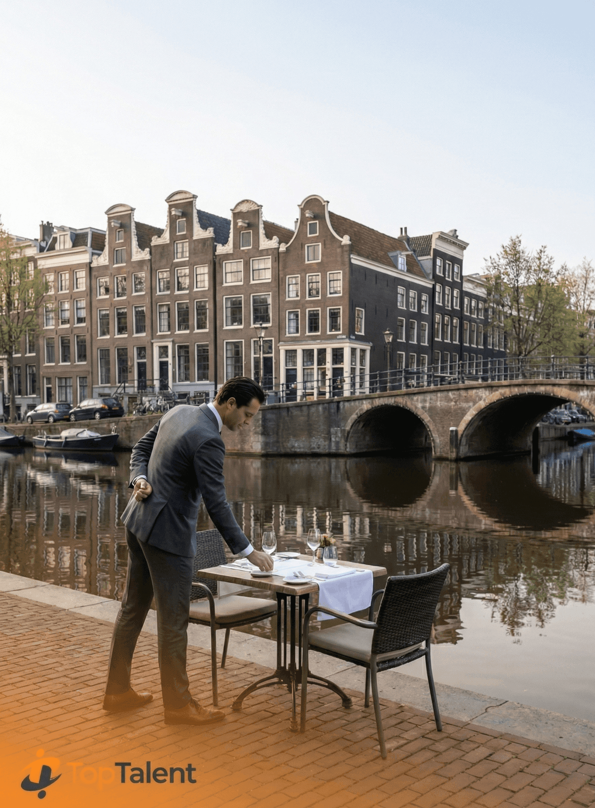 Horeca personeel Amsterdam centrum en Zuidas