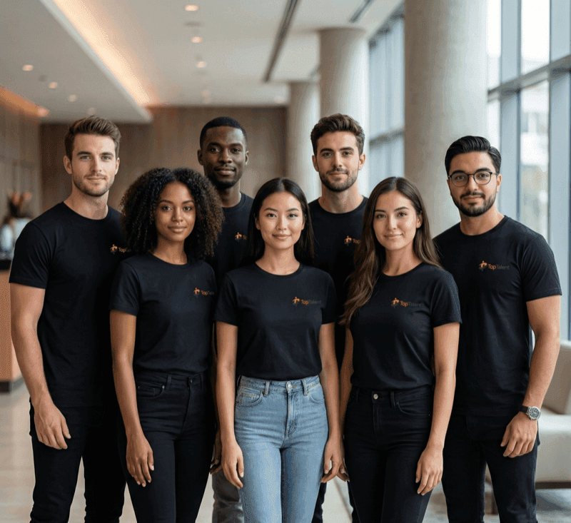 TopTalent Jobs - horeca uitzendbureau team dat personeelstekort in de horeca oplost