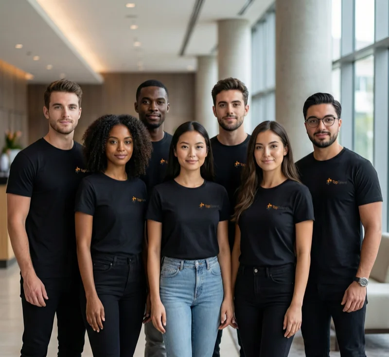 TopTalent Jobs - horeca uitzendbureau team dat personeelstekort in de horeca oplost